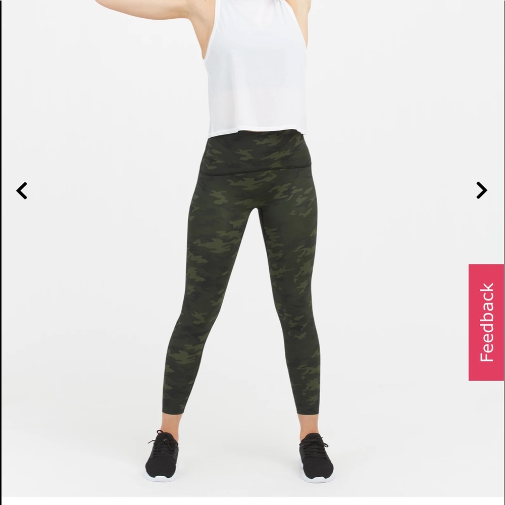 Brand new never worn with out tags - SPANX grey camo leggings